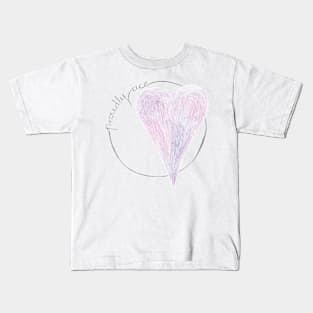 Ace Pride - Heart Kids T-Shirt